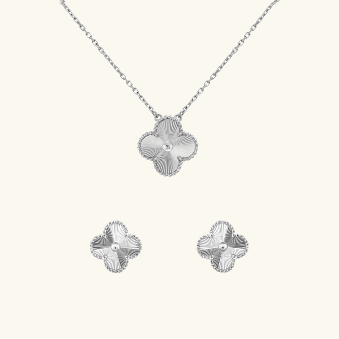 CLOVER | Silver Guilloché 2-Bundle
