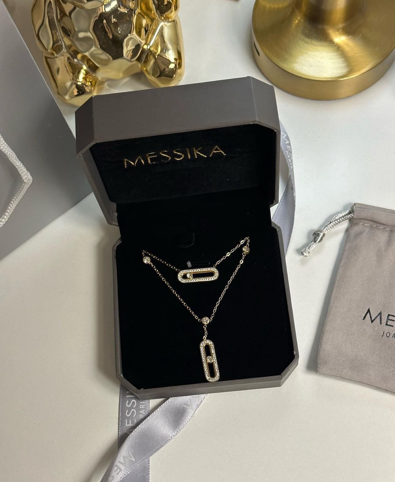 EXCLUSIVE | Mollyanne Diamanté Necklace