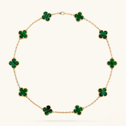 CLOVER | 10 Motivational Green Necklace