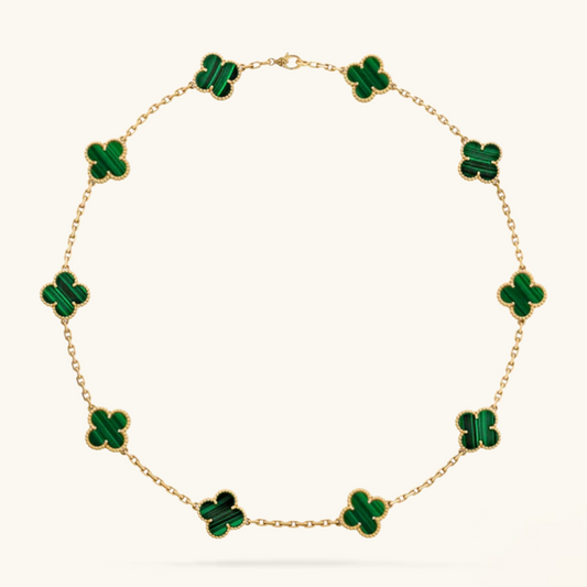 CLOVER | 10 Motivational Green Necklace