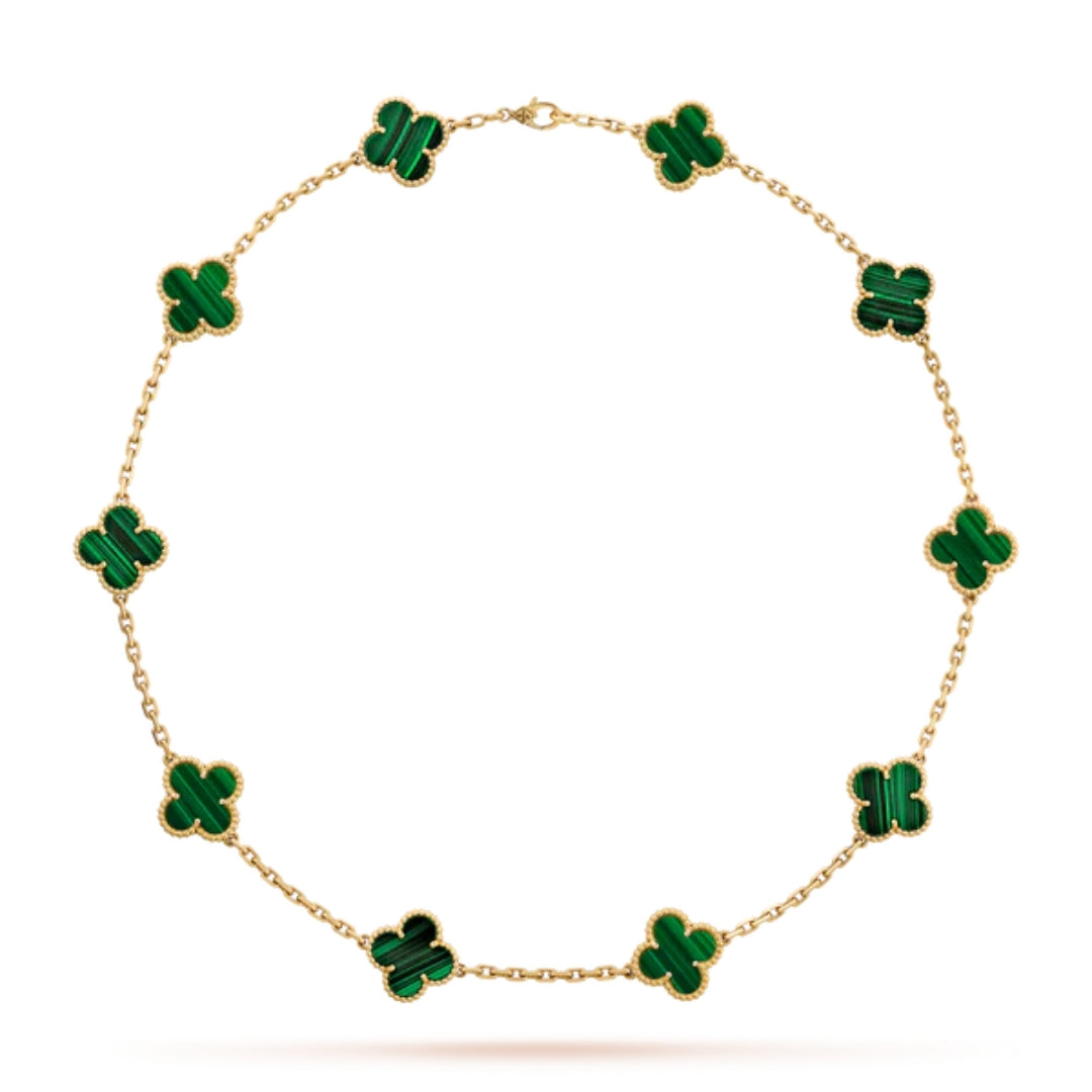 CLOVER | 10 Motivational Green Necklace