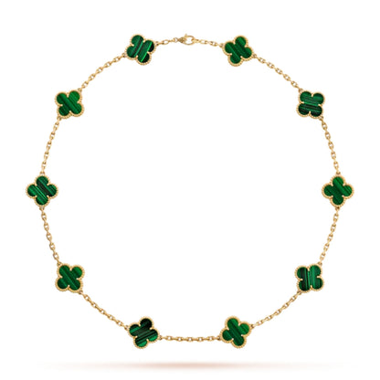 CLOVER | 10 Motivational Green Necklace