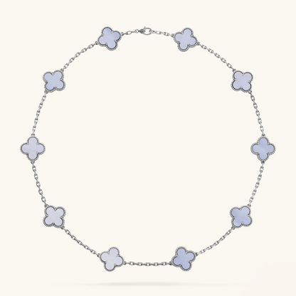 CLOVER | 10 Motivational Purple Necklace