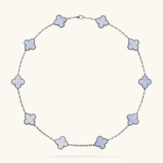 CLOVER | 10 Motivational Purple Necklace