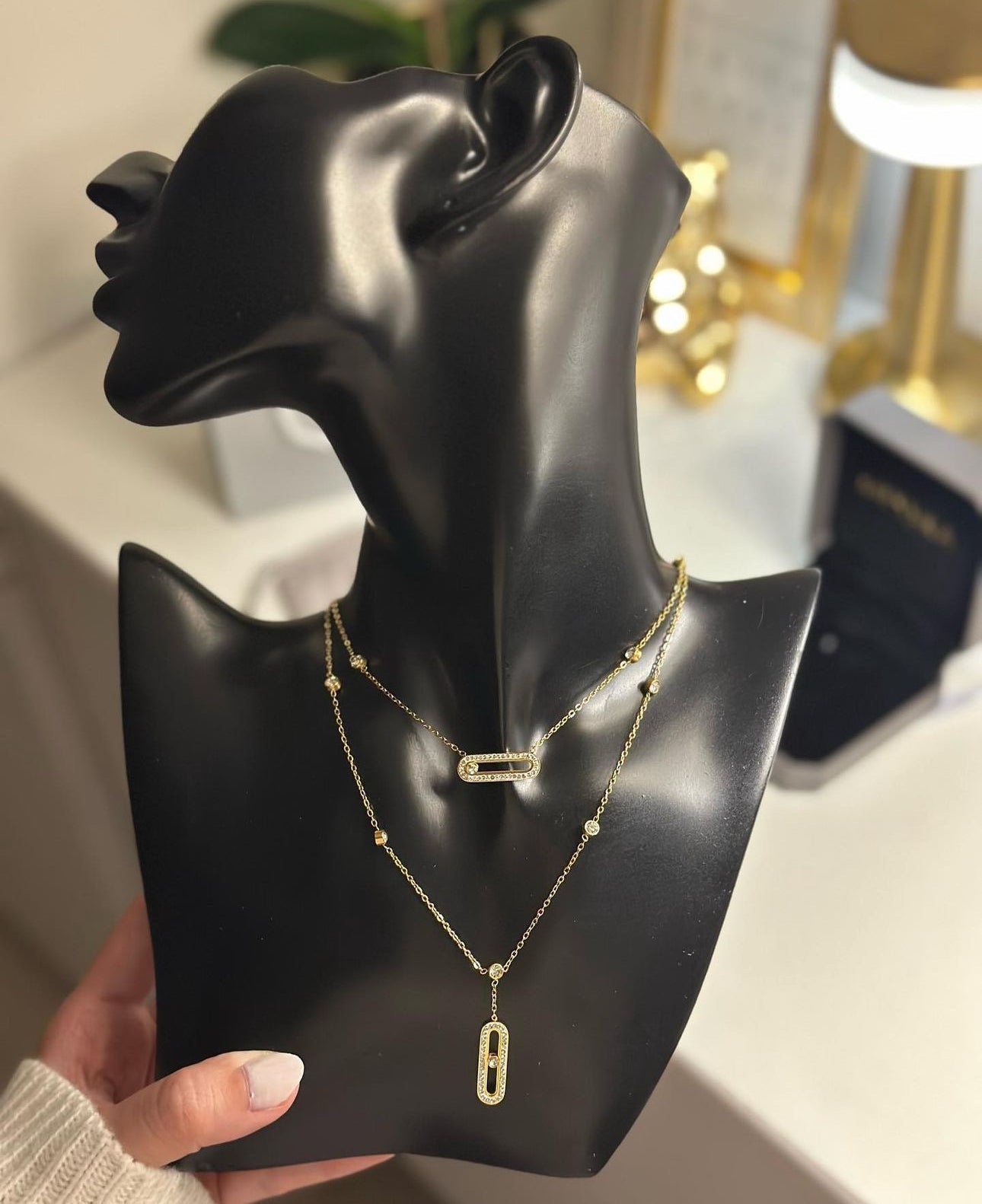 EXCLUSIVE | Mollyanne Diamanté Necklace
